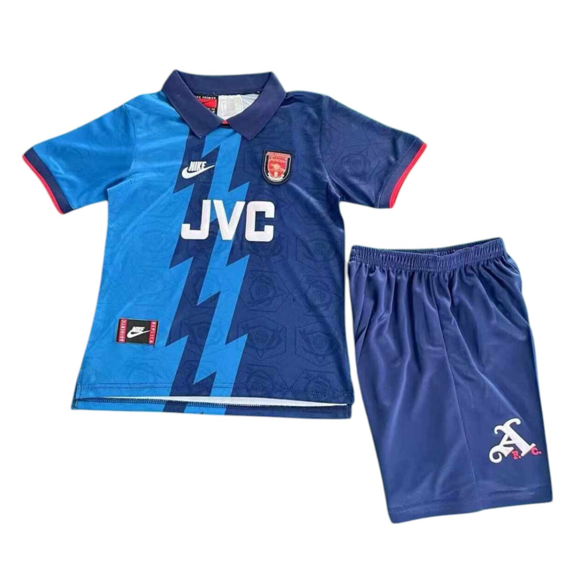 Retro Arsenal Away Kids Kit 1995/1996 - Retro Shirt Stories