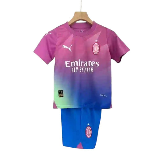 AC Milan 3rd Kids Kit 2023/2024 - Retro Shirt Stories