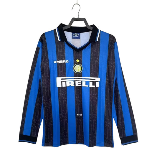 Retro Inter Milan LS Home Shirt 1997/1998 - Retro Shirt Stories