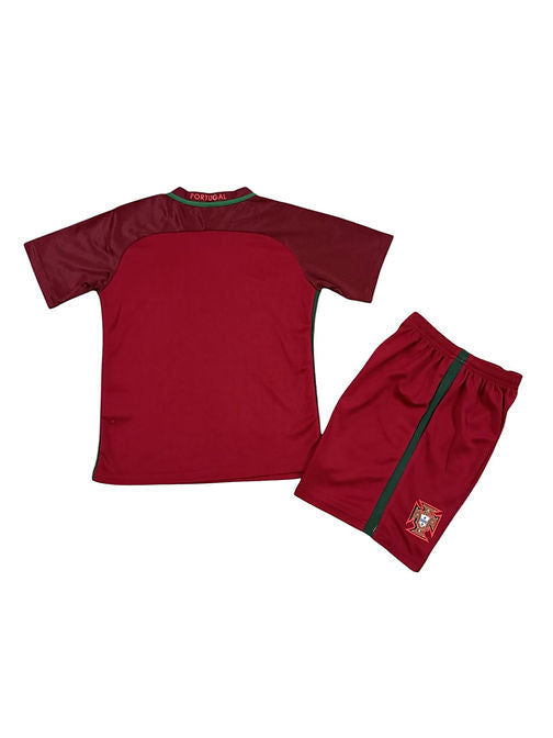 Retro Portugal Home Kids Kit 2016 - Retro Shirt Stories