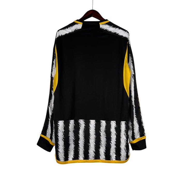 Juventus LS Home Shirt 2023/2024 - Retro Shirt Stories