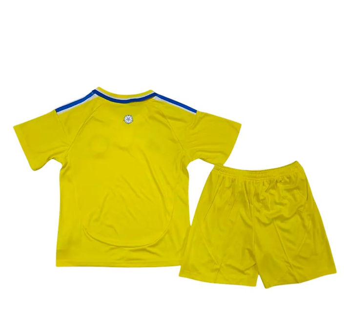 Leeds Away Kids Kit 2024/2025 - Retro Shirt Stories