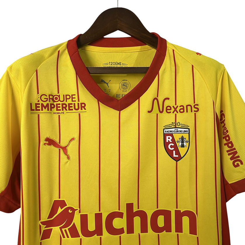 Lens Home Shirt 2025/2026 - Retro Shirt Stories