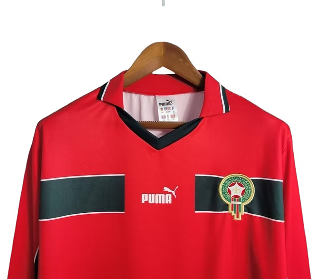 Retro Morocco LS 3rd Shirt 1998 - Retro Shirt Stories