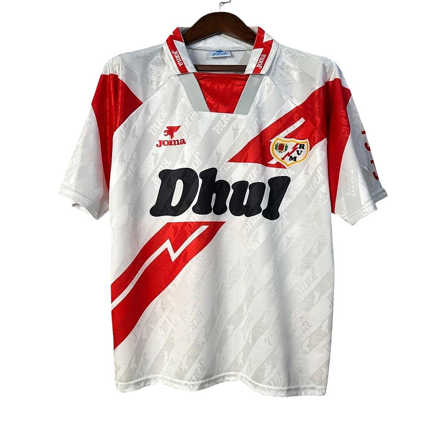 Retro Rayo Vallecano Home Shirt 1995/1996 - Retro Shirt Stories