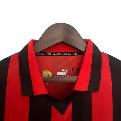 AC Milan Home Shirt 125th Anniversary edition - Retro Shirt Stories