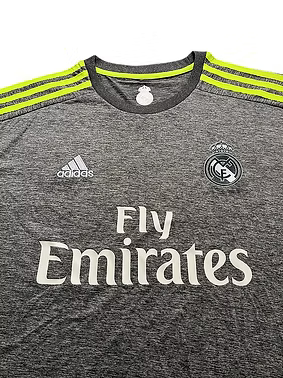Retro Real Madrid LS Away Shirt 2015/2016 - Retro Shirt Stories