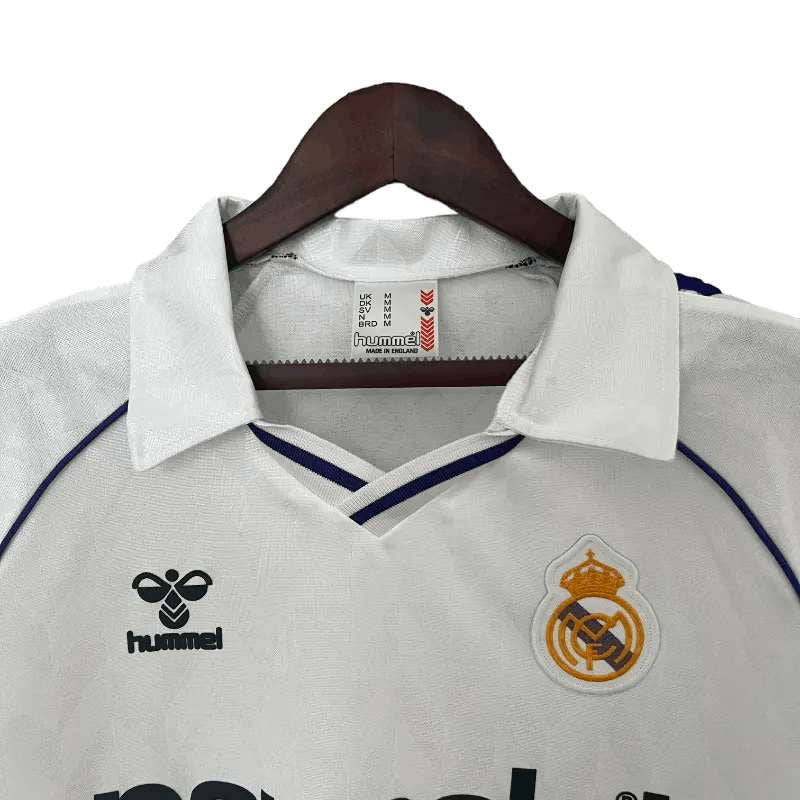 Retro Real Madrid Home Shirt 1988/1989 - Time Warp Kits