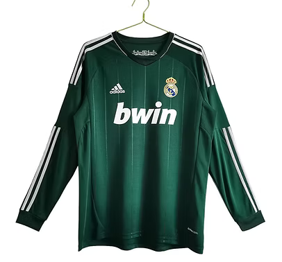 Retro Real Madrid LS Away Shirt 2012/2013 - Retro Shirt Stories