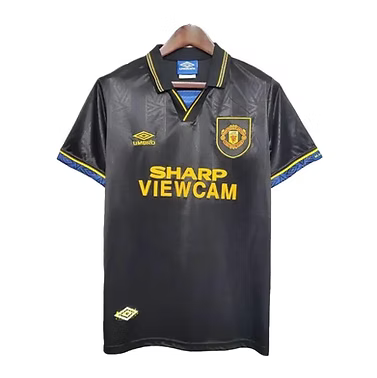 Retro Manchester United Away Shirt 1993/1995 - Retro Shirt Stories