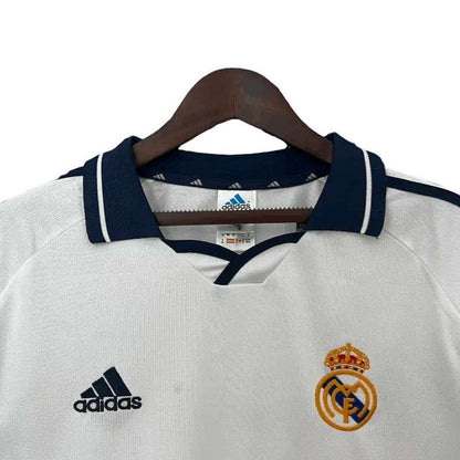 Retro Real Madrid Home LS Shirt 2000/2001 - Time Warp Kits