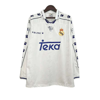 Retro Real Madrid Home LS Shirt 1994/1996 - Time Warp Kits