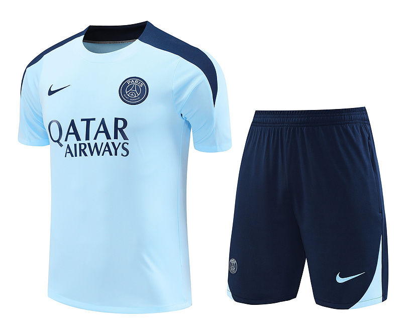 PSG 2024/2025 Training Kit Blue - Retro Shirt Stories