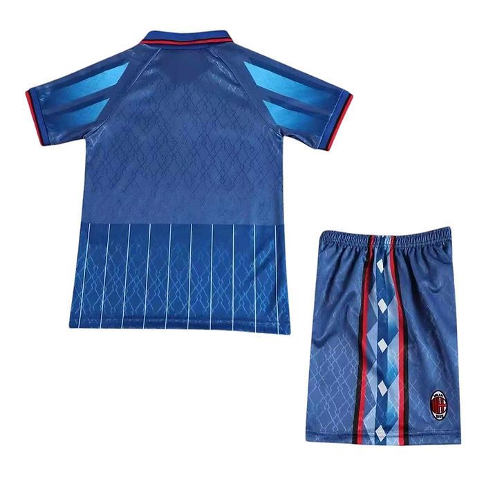 Retro AC Milan Away Kids Kit 1995/1996 - Retro Shirt Stories