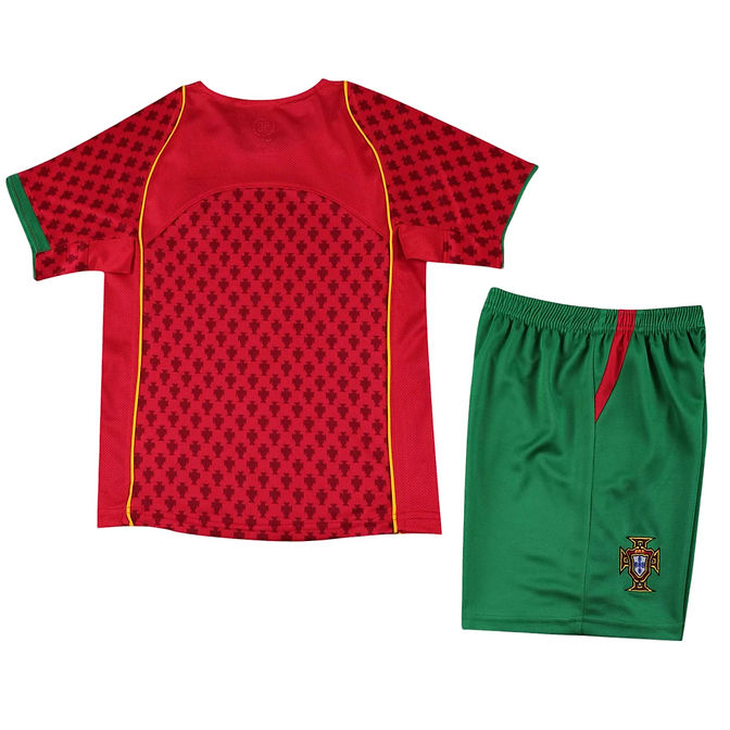 Retro Portugal Home Kids Kit 2004 - Retro Shirt Stories