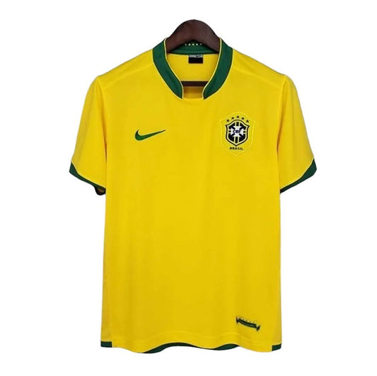 Retro Brazil Home Shirt 2006 - Retro Shirt Stories