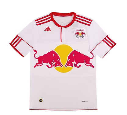 New York Red Bulls Home Shirt 2010/2011 - Retro Shirt Stories