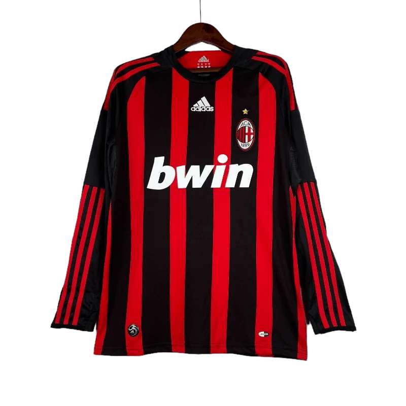 Retro AC Milan LS Home Shirt 2008/2009 - Retro Shirt Stories