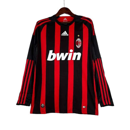 Retro AC Milan LS Home Shirt 2008/2009 - Retro Shirt Stories