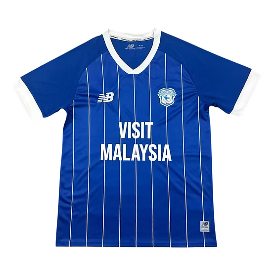 Cardiff Home Shirt 2025/2026 - Retro Shirt Stories