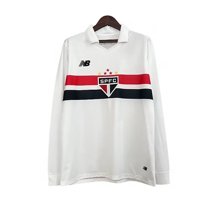 Sao Paulo LS Home Shirt 2024/2025 - Retro Shirt Stories