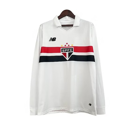 Sao Paulo LS Home Shirt 2024/2025 - Retro Shirt Stories