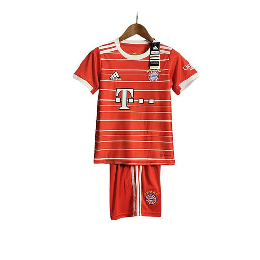 Bayern Munich Home Kids Kit 2022/2023 - Retro Shirt Stories