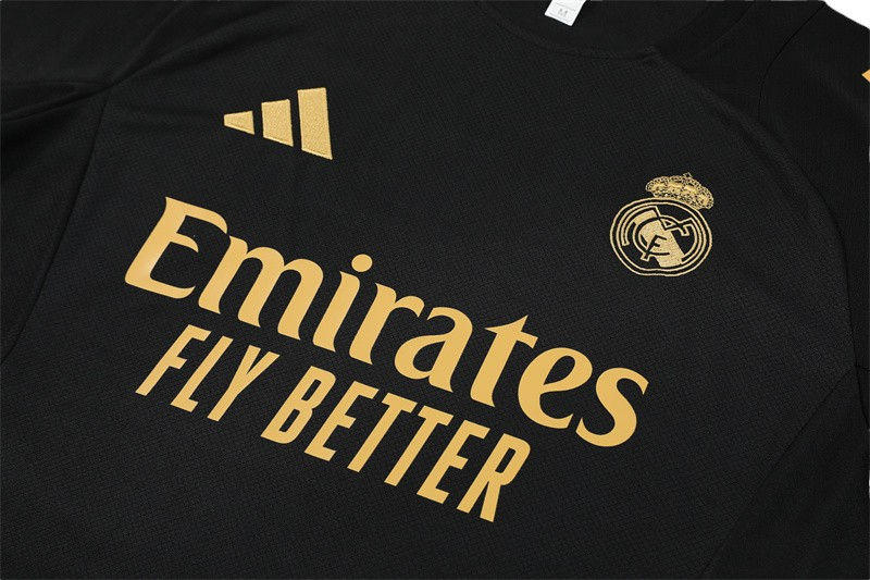 Real Madrid 2024/2025 Training Kit Gold - Retro Shirt Stories