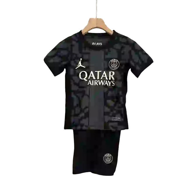 PSG 3rd Kids Kit 2023/2024 - Retro Shirt Stories