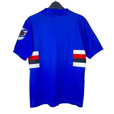 Retro Sampdoria Home Shirt 1990/1991 - Retro Shirt Stories