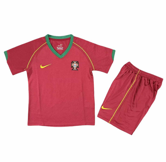 Retro Portugal Home Kids Kit 2006 - Retro Shirt Stories
