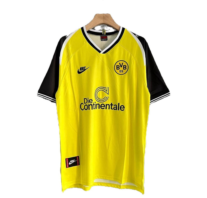 Retro Borussia Dortmund Home Shirt 1995/96 - Retro Shirt Stories