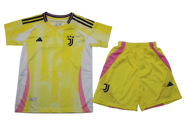 Juventus Away Kids Kit 2024/2025 - Retro Shirt Stories