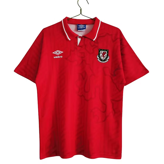 Retro Wales Home Shirt 1992 - Retro Shirt Stories