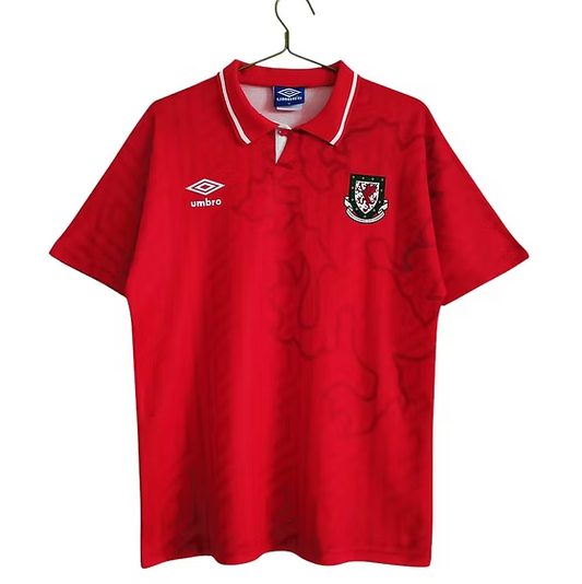 Retro Wales Home Shirt 1992 - Retro Shirt Stories