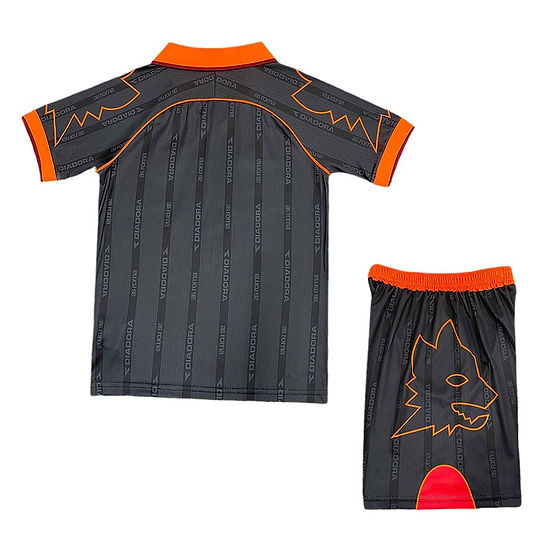 Retro Roma Away Kids Kit 1999/2000 - Retro Shirt Stories