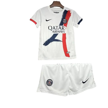 PSG Away Kids Kit 2024/2025 - Retro Shirt Stories