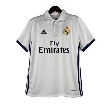 Retro Real Madrid Home Shirt 2016/2017 - Retro Shirt Stories