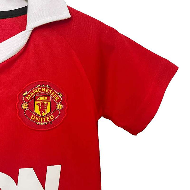 Retro Manchester United Home Kids Kit 2010-2011 - Retro Shirt Stories