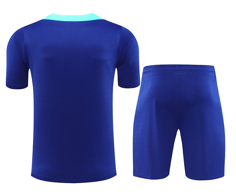 Brazil 2024/2025 Training Kit Navy - Retro Shirt Stories