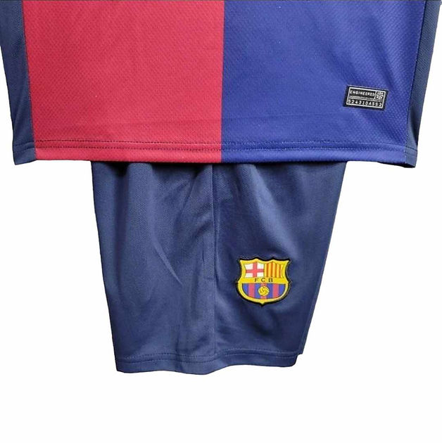 Barcelona Home Kids Kit 2024/2025 - Retro Shirt Stories