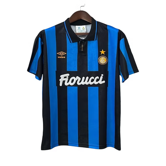 Retro Inter Milan Home Shirt 1992/1993 - Retro Shirt Stories