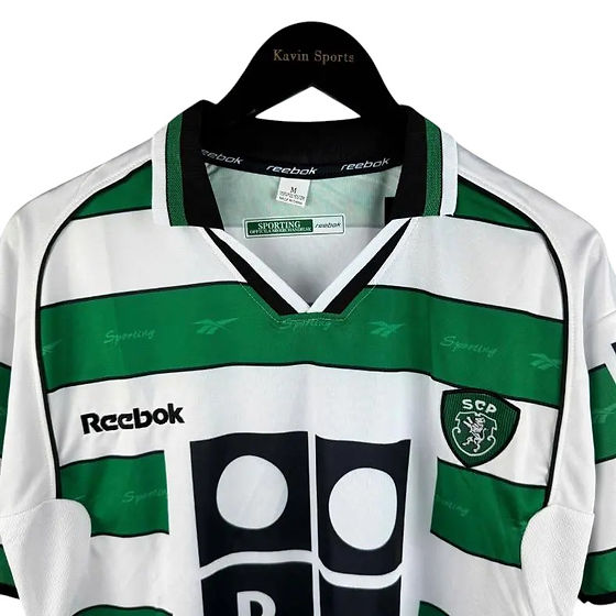 Retro Sporting Lisbon Home Shirt 2000/2001 - Retro Shirt Stories