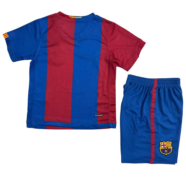 Retro Barcelona Home Kids Kit 2006/2007 - Retro Shirt Stories