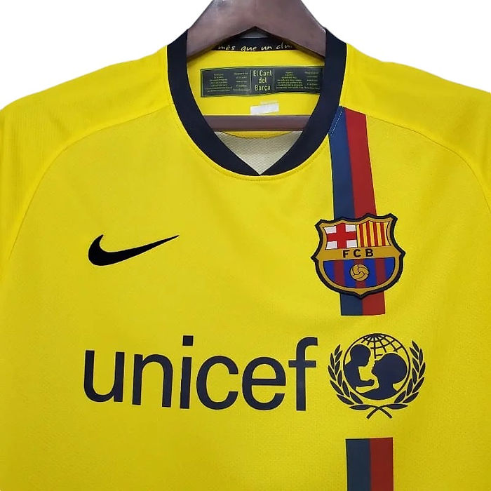 Retro Barcelona Away Shirt 2008/2009 - Retro Shirt Stories