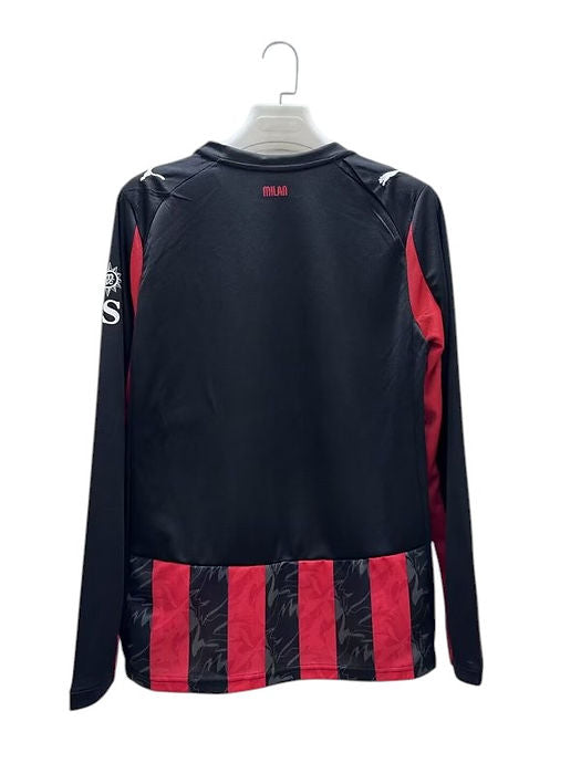 AC Milan LS Home Shirt 2025/2026 - Retro Shirt Stories