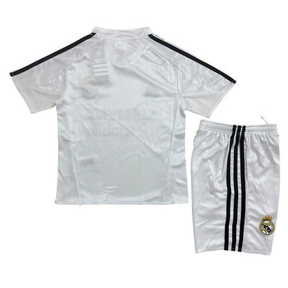 Retro Real Madrid Home Kids Kit 2004/2005 - Retro Shirt Stories