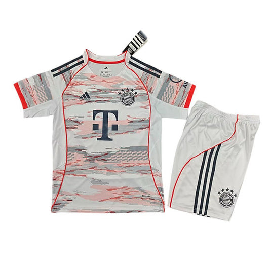 Bayern Munich Away Kids Kit 2025/2026 - Retro Shirt Stories