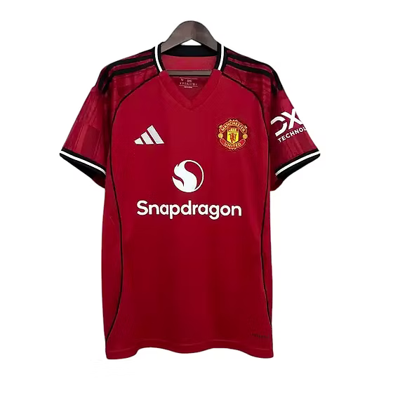 Manchester United Home Shirt 2025/2026 - Retro Shirt Stories