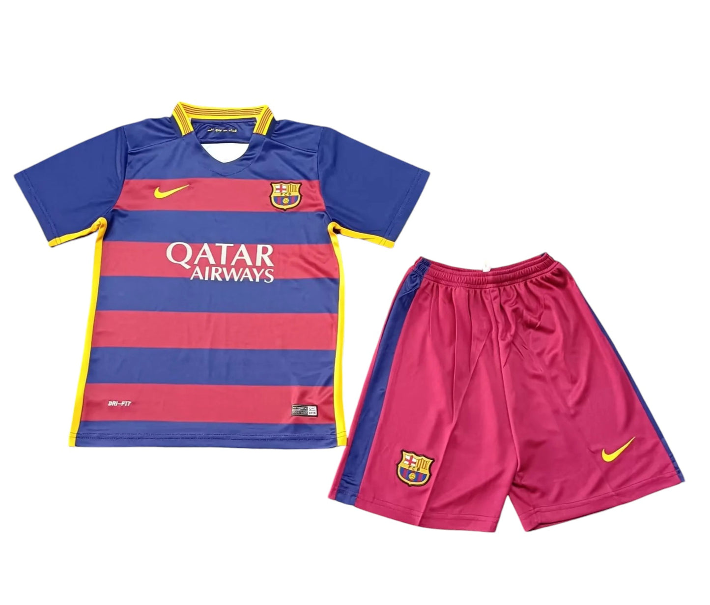 Retro Barcelona Home Kids Kit 2015/2016 - Retro Shirt Stories